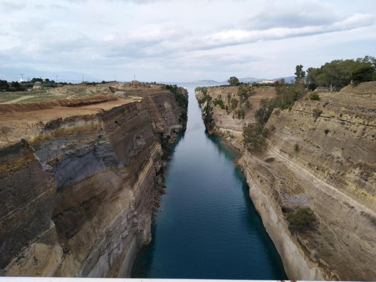 Studio Poseidonia Apartment 75Sqm Corinth Canal 外观 照片